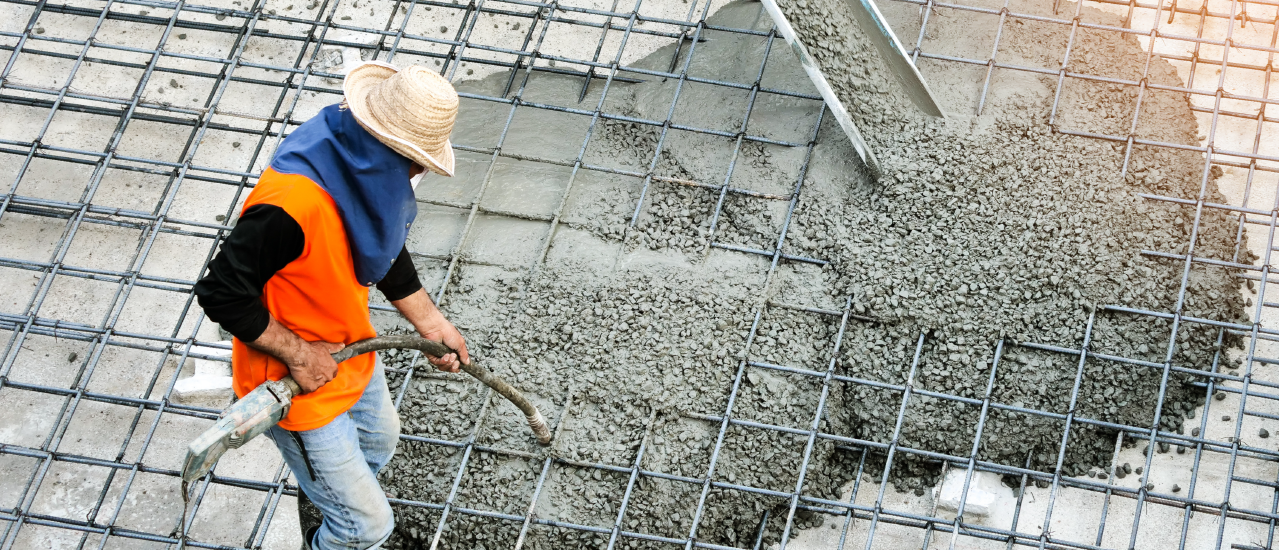 Aplicação de Concreto Usinado em Obra